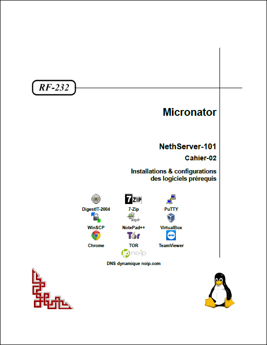 NethServer-101, Cahier-02: Installations des logiciels prérequis