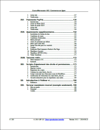 RF-232 Cours-103 Commerce en ligne Sommaire P3