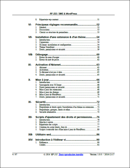 Sommaire page 1