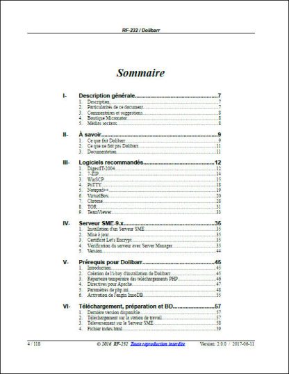 Sommaire P1