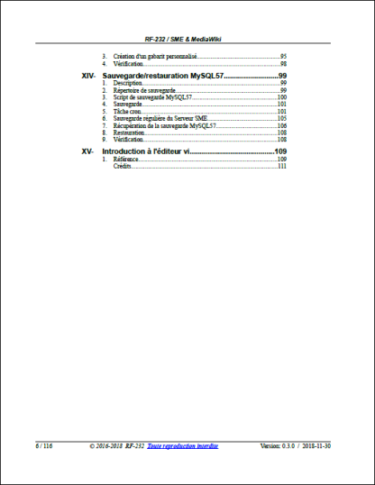 SME-9.2 & MediaWiki Sommaire p3